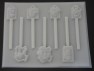 439sp Hunchback Friends Chocolate or Hard Candy Lollipop Mold